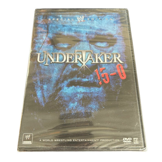 WWE - Undertaker 15-0 (DVD, 2008) BRAND NEW SEALED