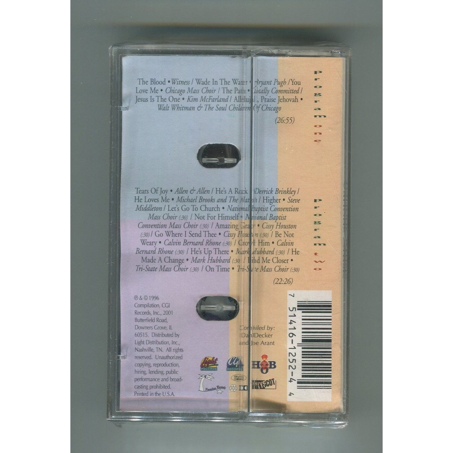 Today's Gospel Music Collection Cassette Tape NEW SEALED UNUSED