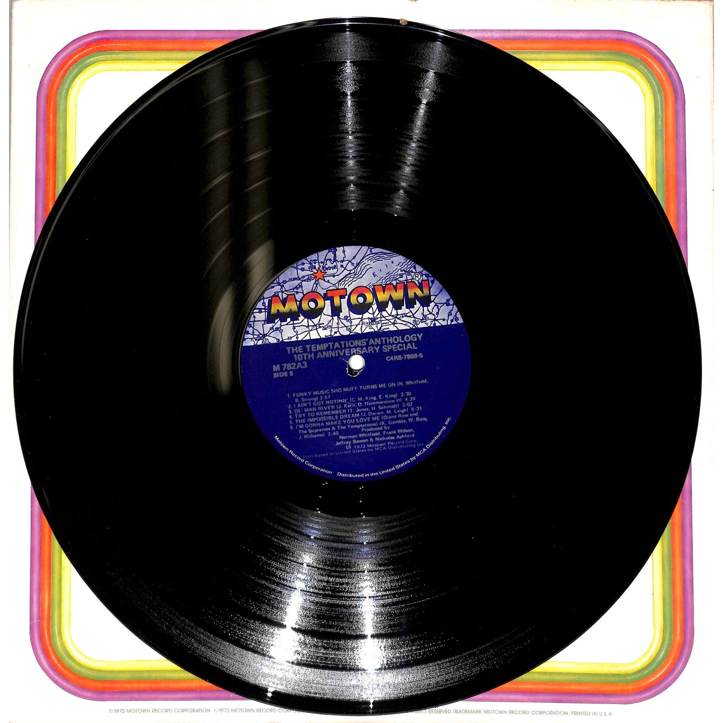 The Temptations - Anthology 3LP Vinyl Record M782A3