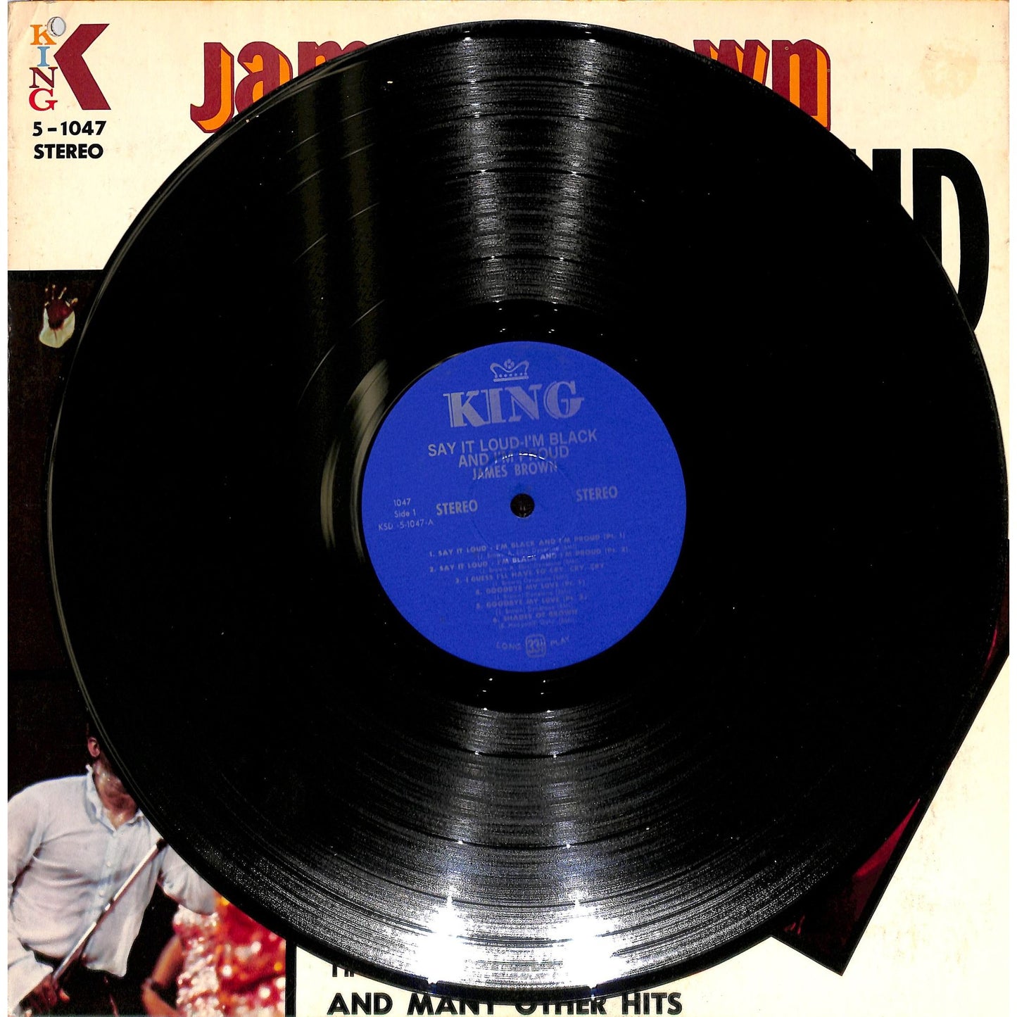 James Brown - Say It Loud, I'm Black and I'm Proud! Vinyl Record 5-1047