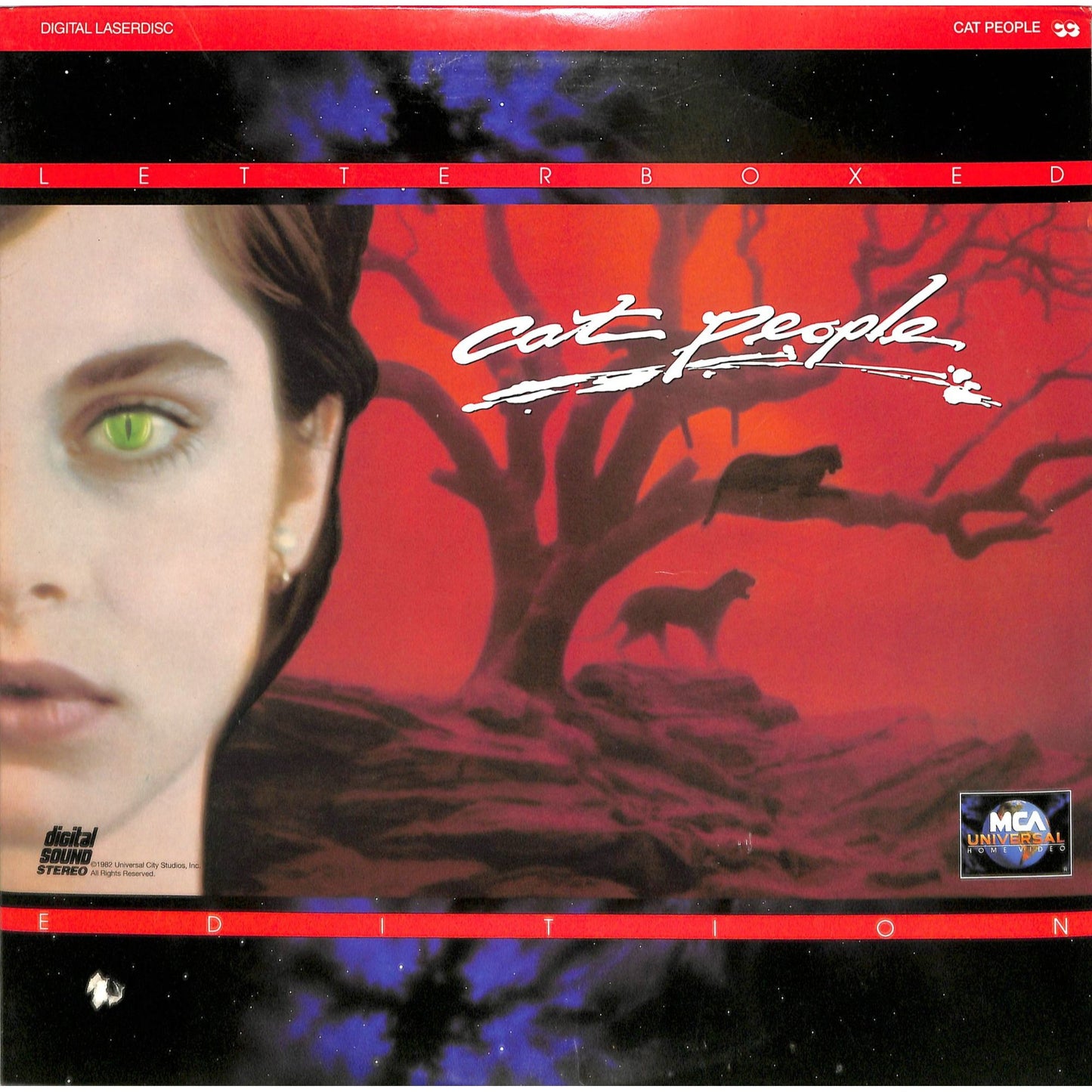 Cat People (1982) Laserdisc Video