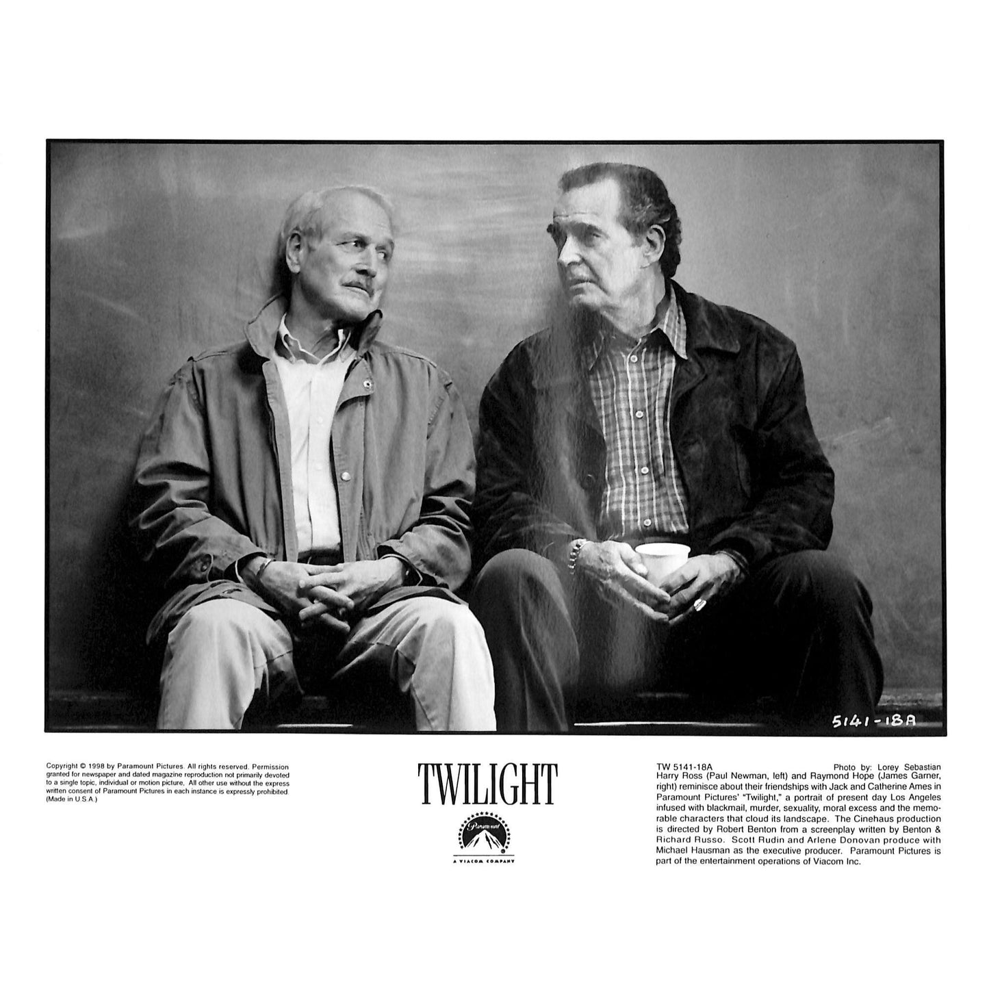 Twilight (1998) Movie Still Full Set 8x10