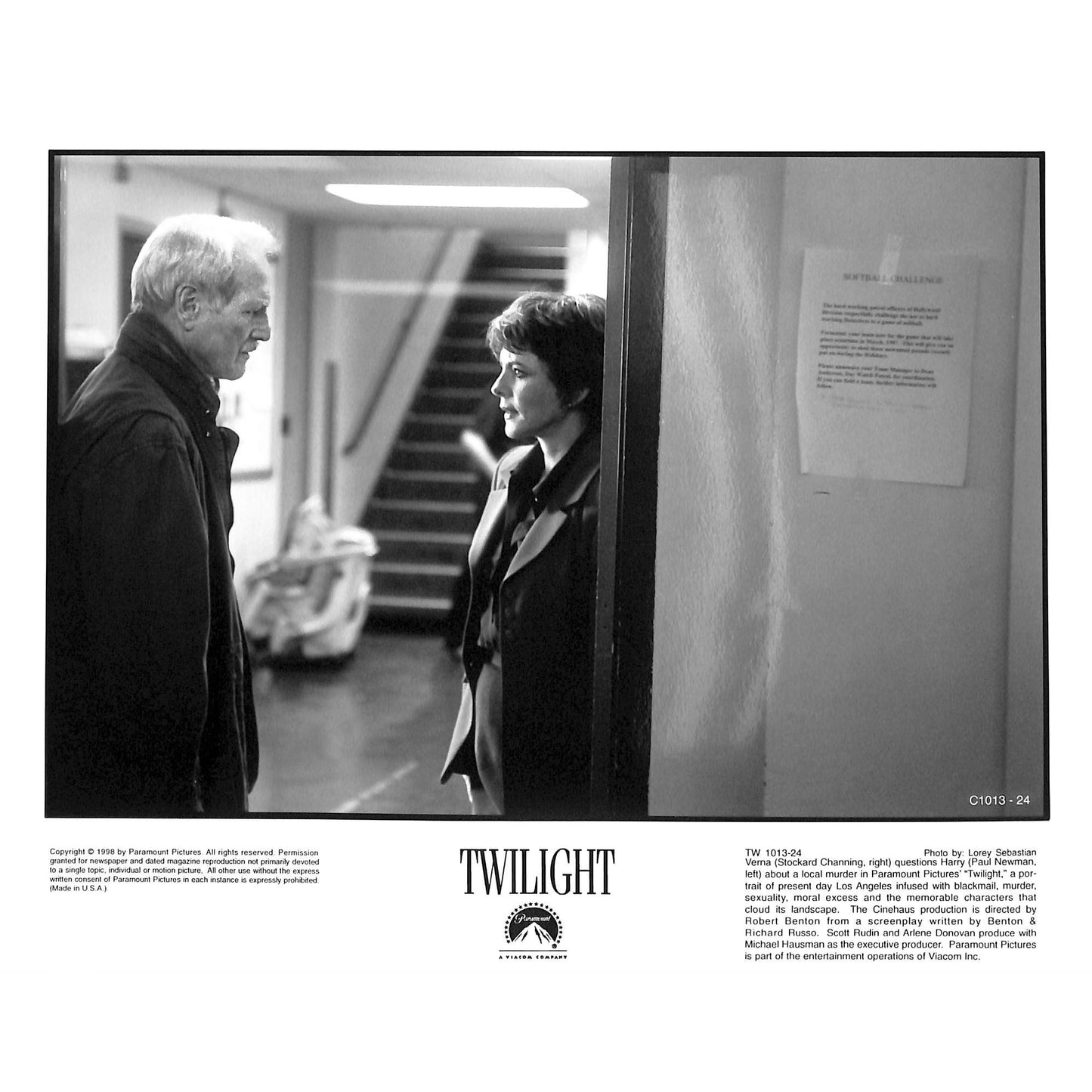Twilight (1998) Movie Still Full Set 8x10