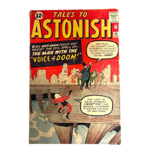 Tales to Astonish #42 Ant-Man Silver Age Marvel Comic 1963 G/VG