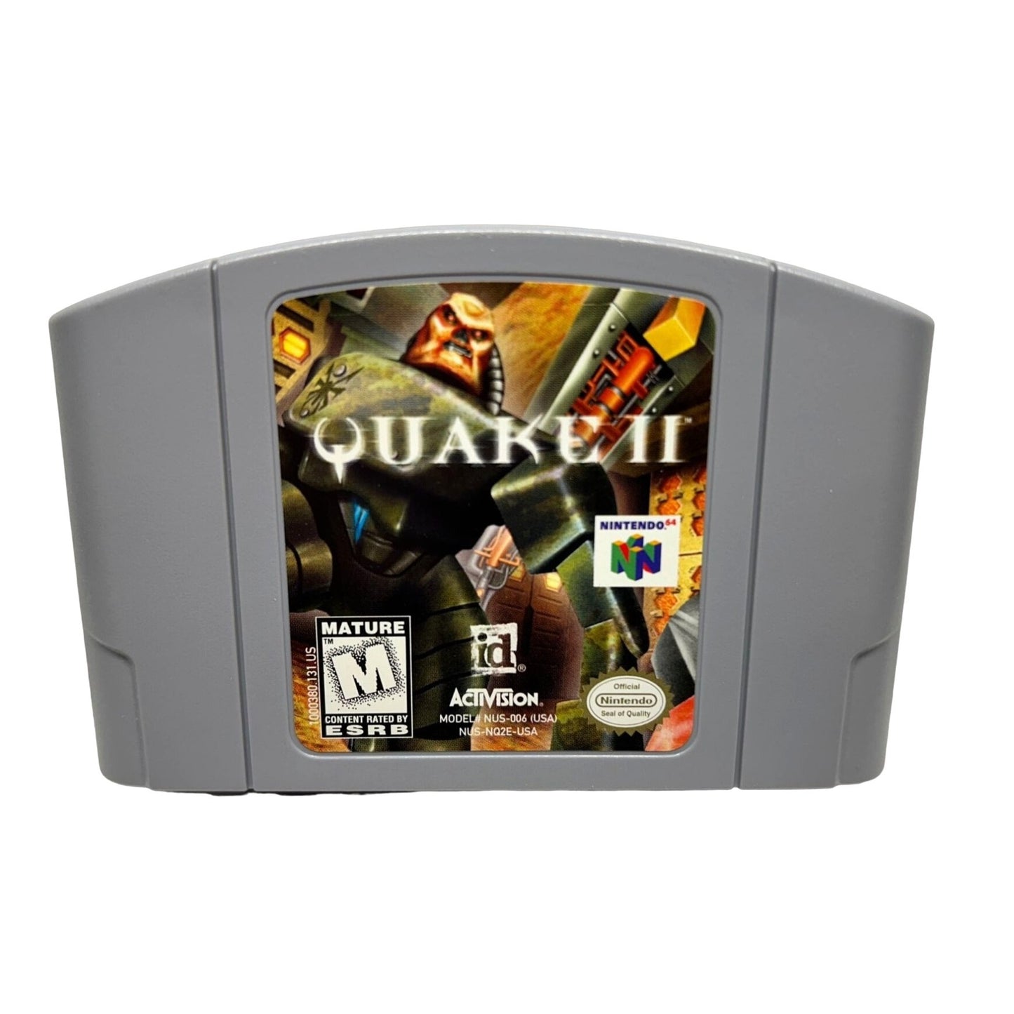 Quake II 2 (Nintendo 64) Complete CIB Nice Cond. Includes Manuals TESTED WORKING