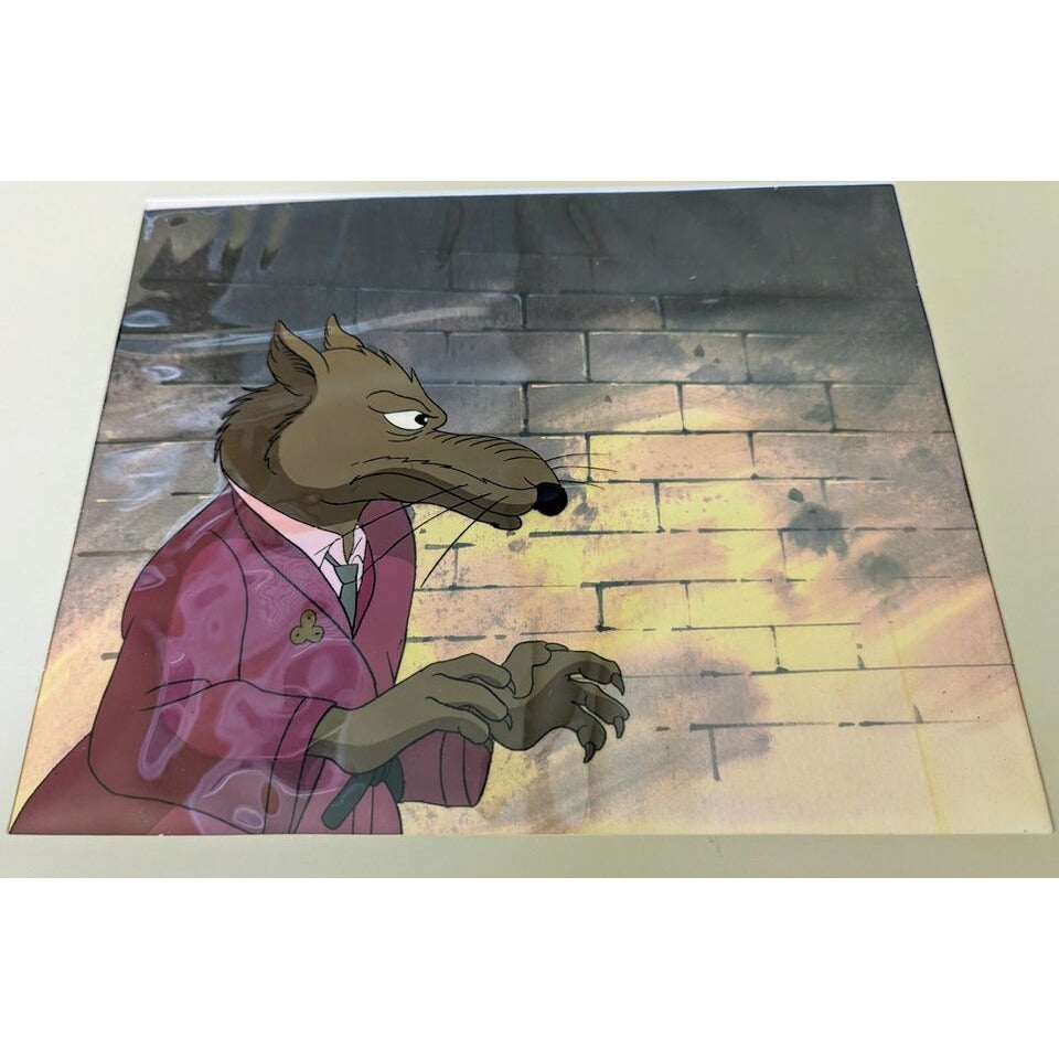 TMNT Original Animation Cel Actual Scene from TV Cartoon - Master Splinter