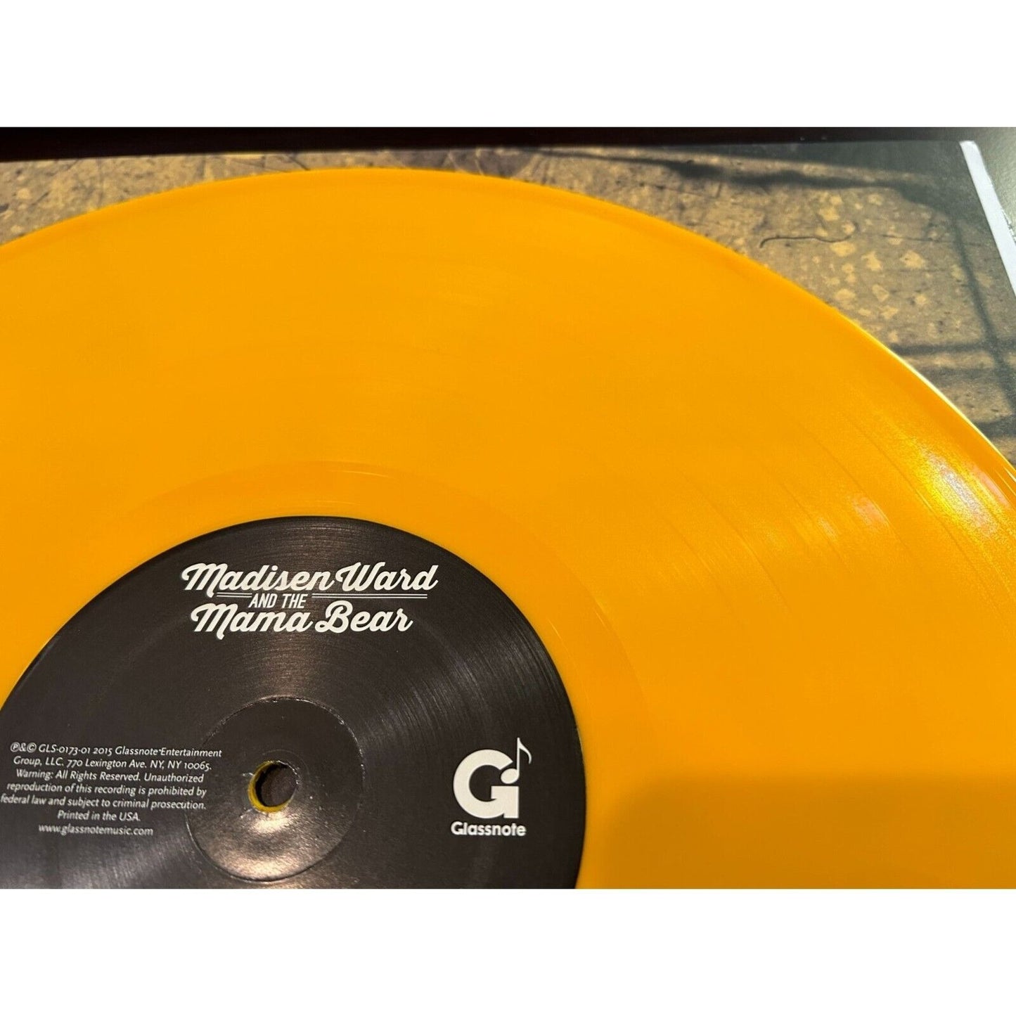 Madisen Ward And The Mama Bear - Skeleton Crew (2015) Orange Vinyl GLS-0173-01