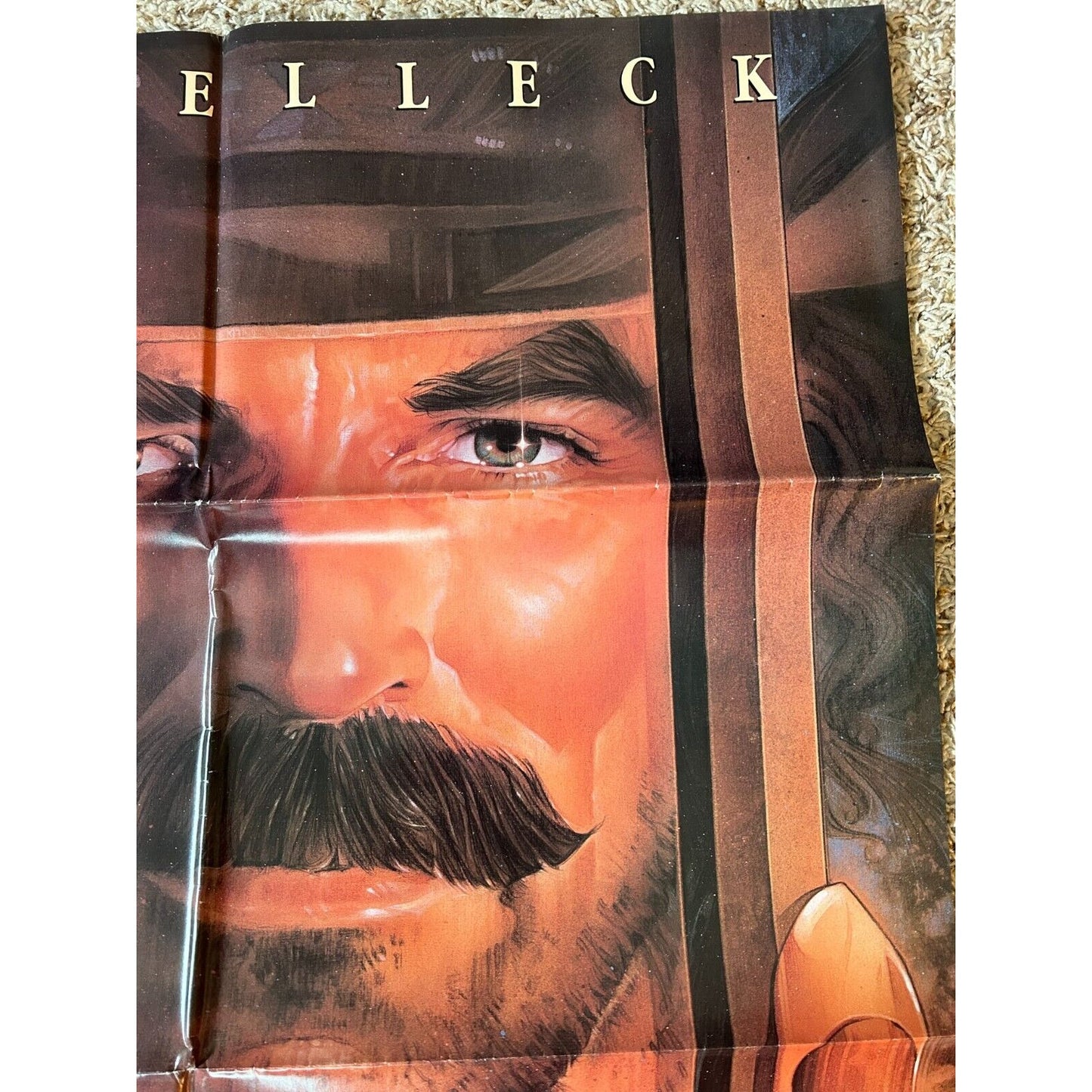 Quigley Down Under (1990) Original Movie Poster One-Sheet Folded 27x40 BP68