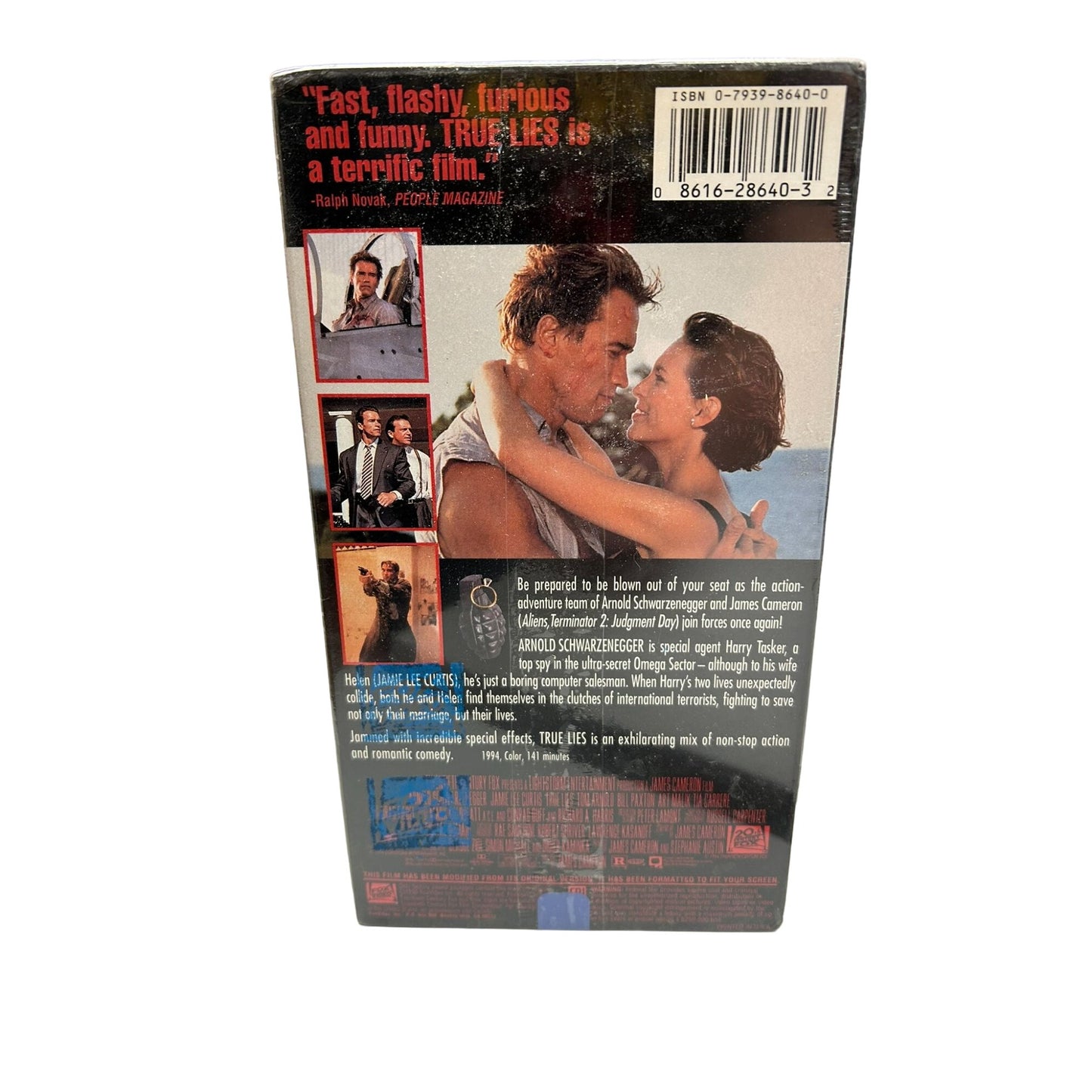 True Lies (1995 Fox Video VHS Release) BRAND NEW STILL SEALED w/ watermarks