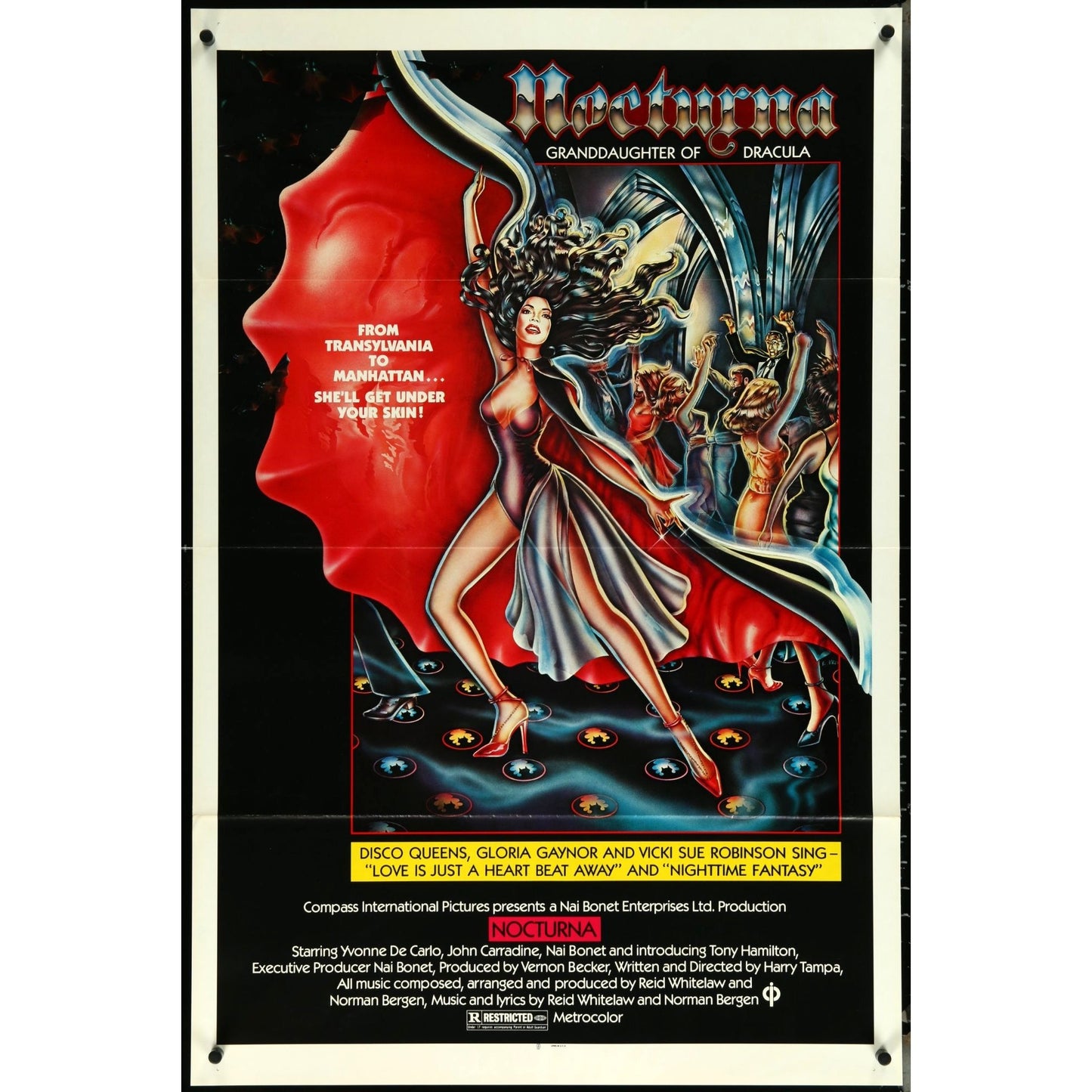 Nocturna (1979) Original Movie Poster Folded 27x41 EM8-530