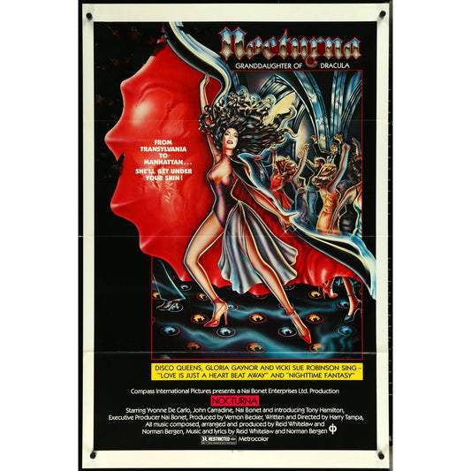 Nocturna (1979) Original Movie Poster Folded 27x41 EM8-530
