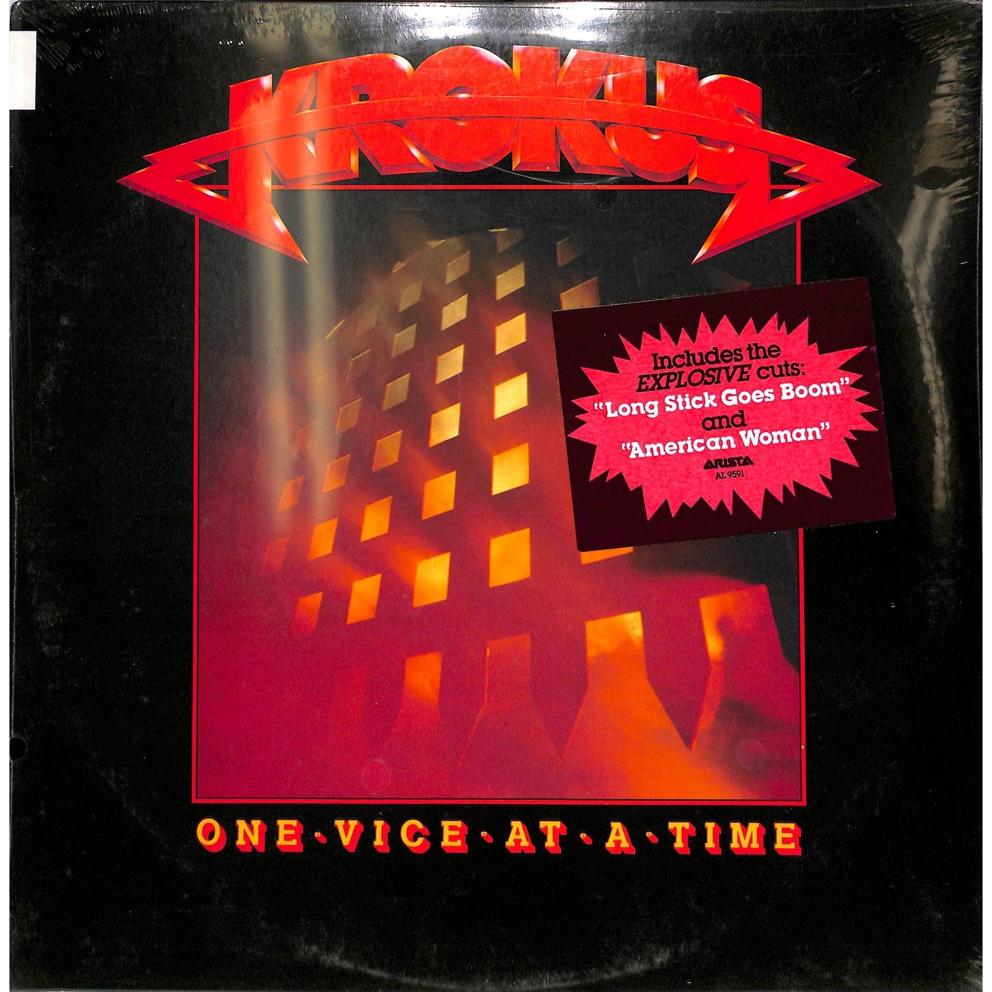 Krokus - One Vice at a Time SEALED Vinyl Record AL8-8038