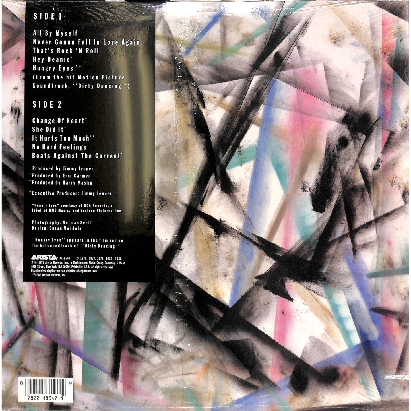 Eric Carmen - The Best of Eric Carmen Vinyl Record AL 8547