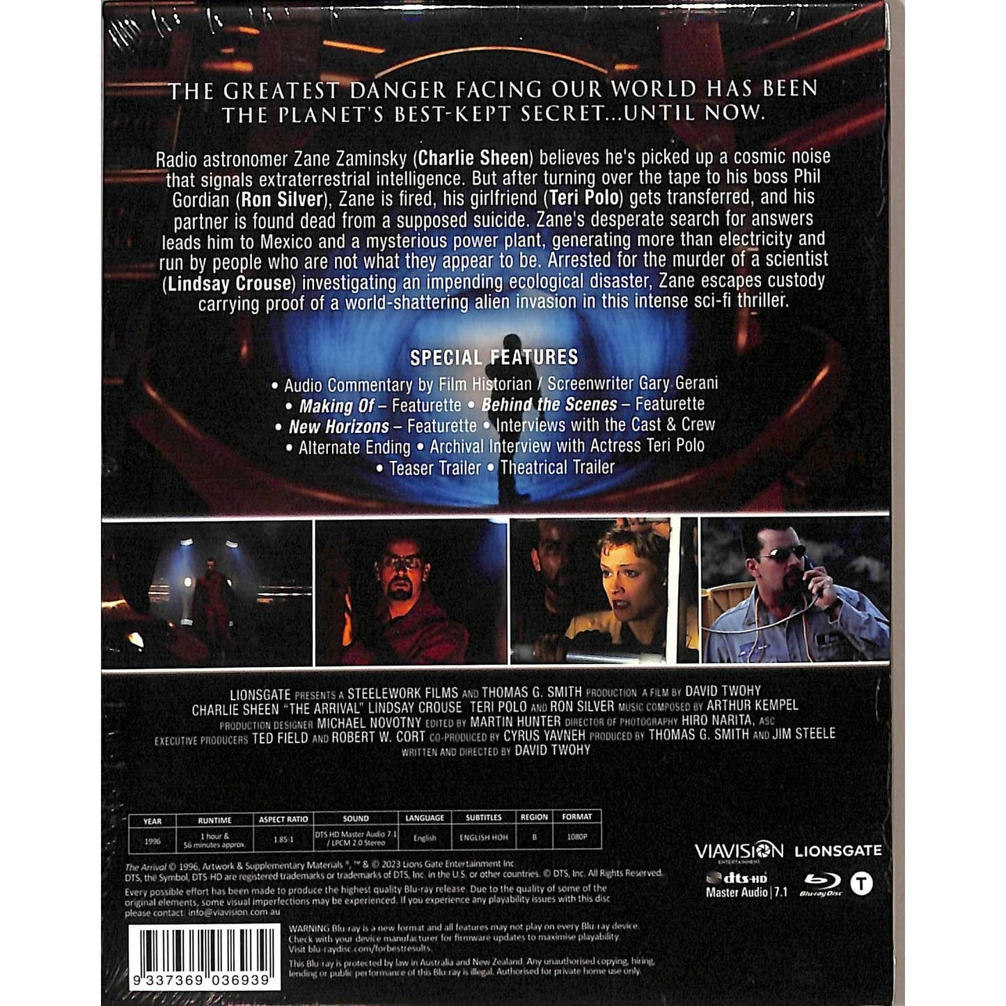 The Arrival (1996) Sealed Blu-Ray