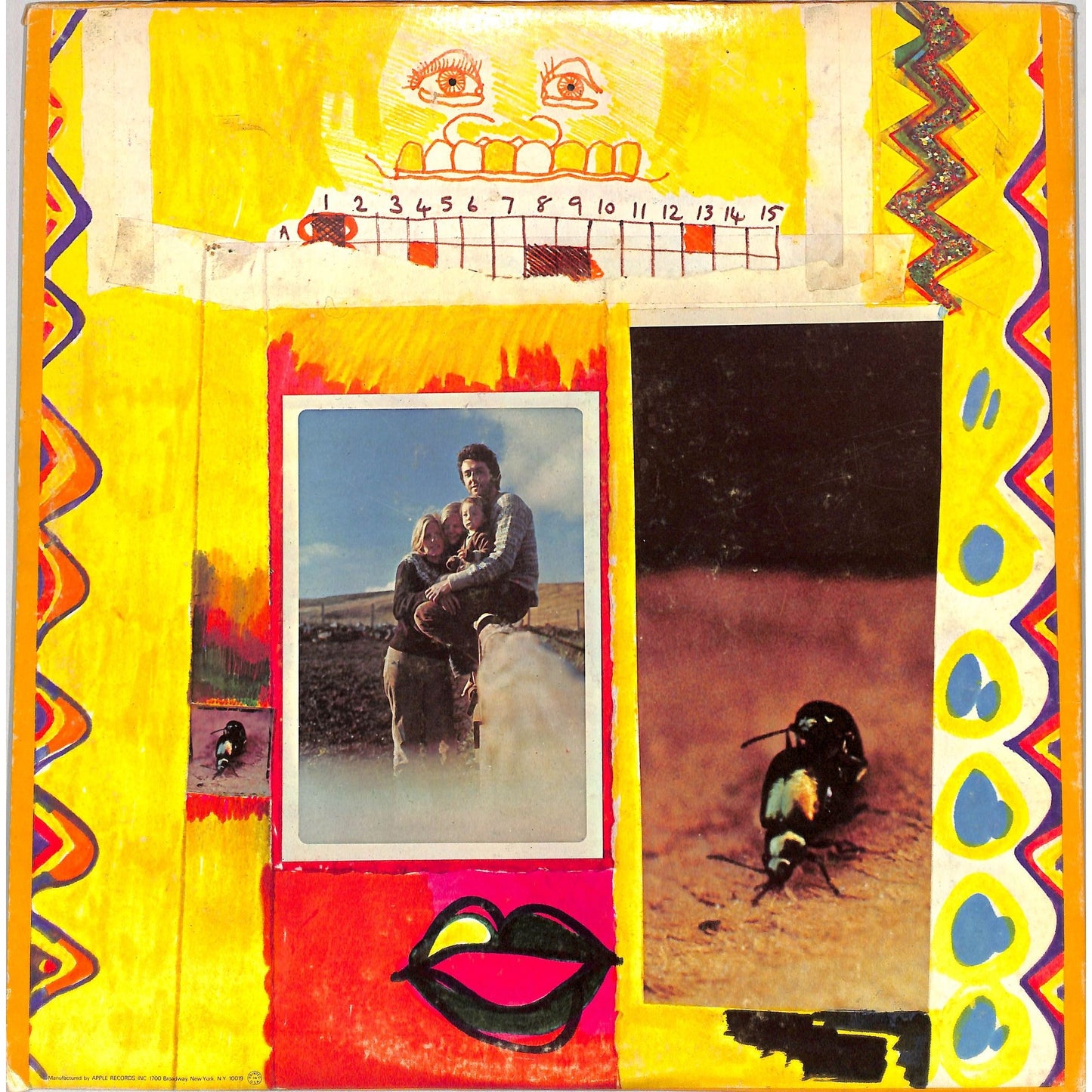 Paul & Linda McCartney - Ram Vinyl Record SMAS-3375