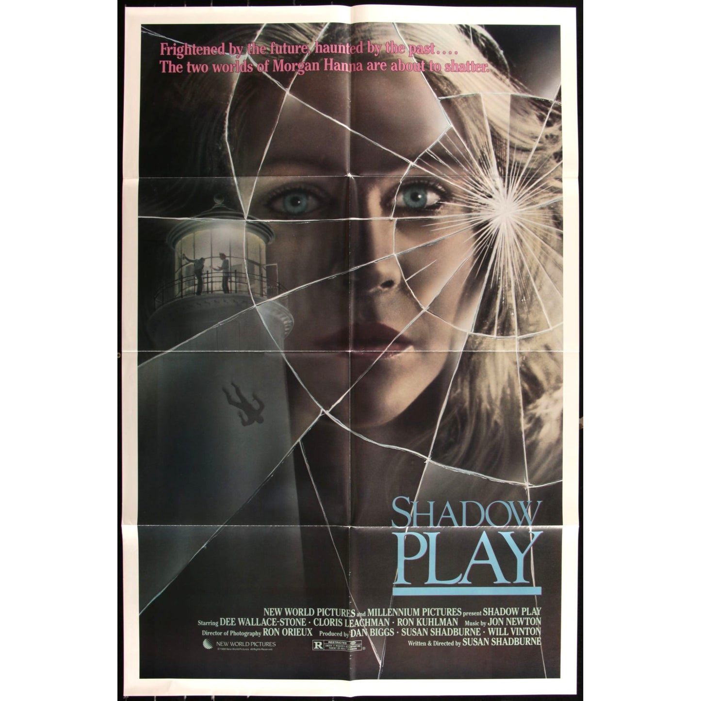 Shadow Play (1986) Orig Movie Poster 27x41 Dee Wallace Supernatural Horror EMP68