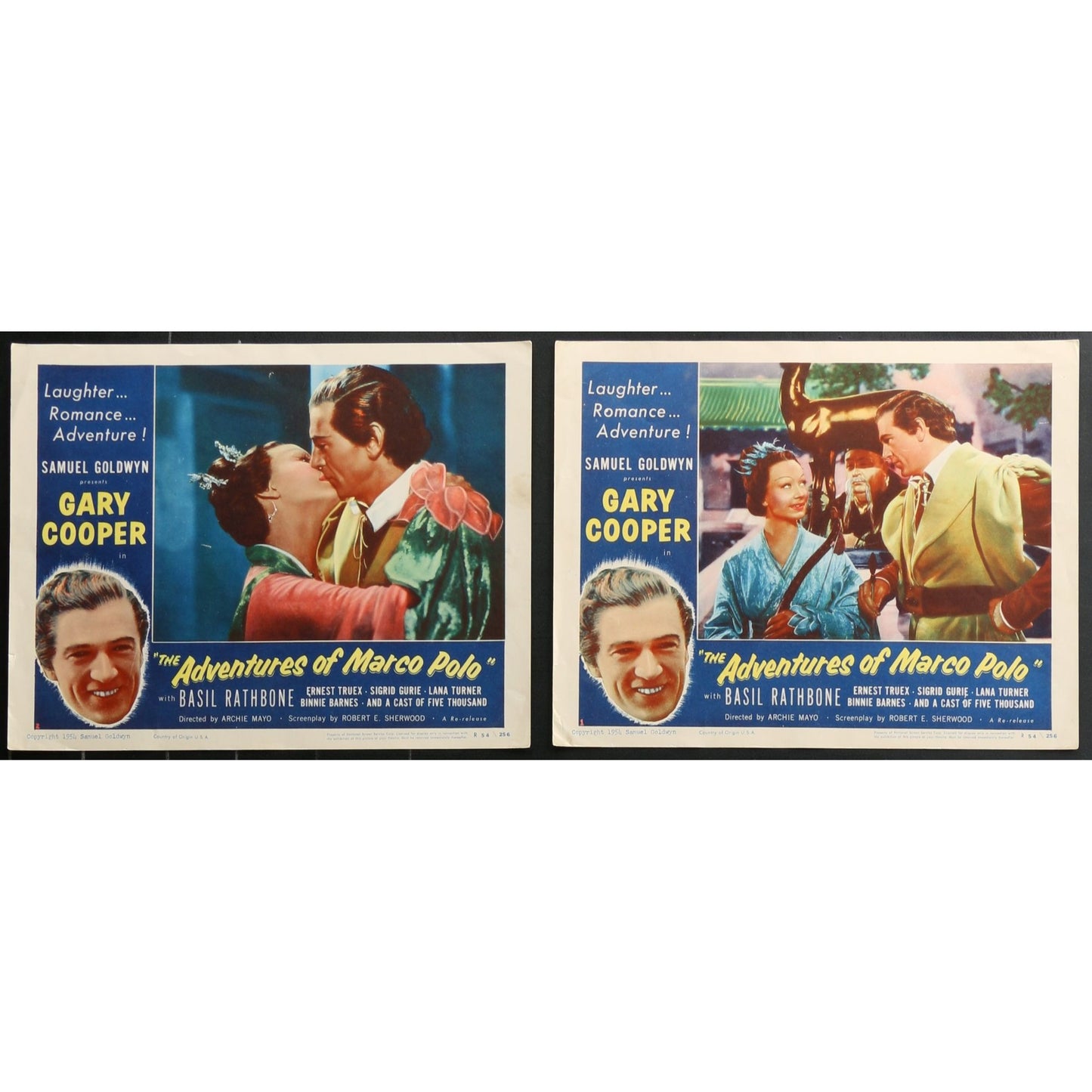 The Adventures of Marco Polo (1938) Original Lobby Cards Movie Posters 11x14