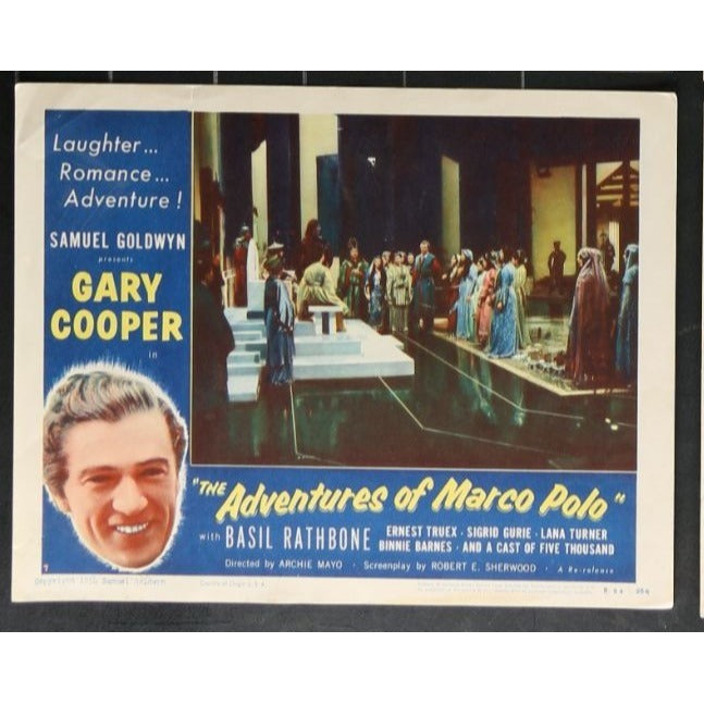 The Adventures of Marco Polo (1938) Original Lobby Cards Movie Posters 11x14