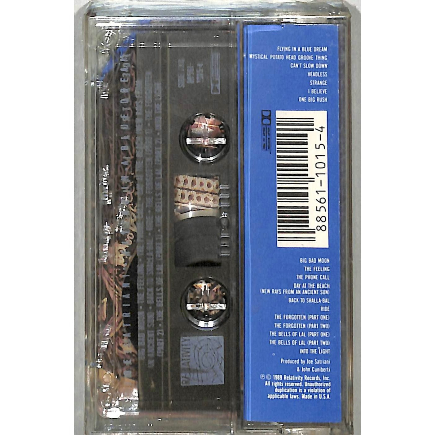 Joe Satriani - Flying in a Blue Dream (1989) BRAND NEW SEALED Cassette Tape