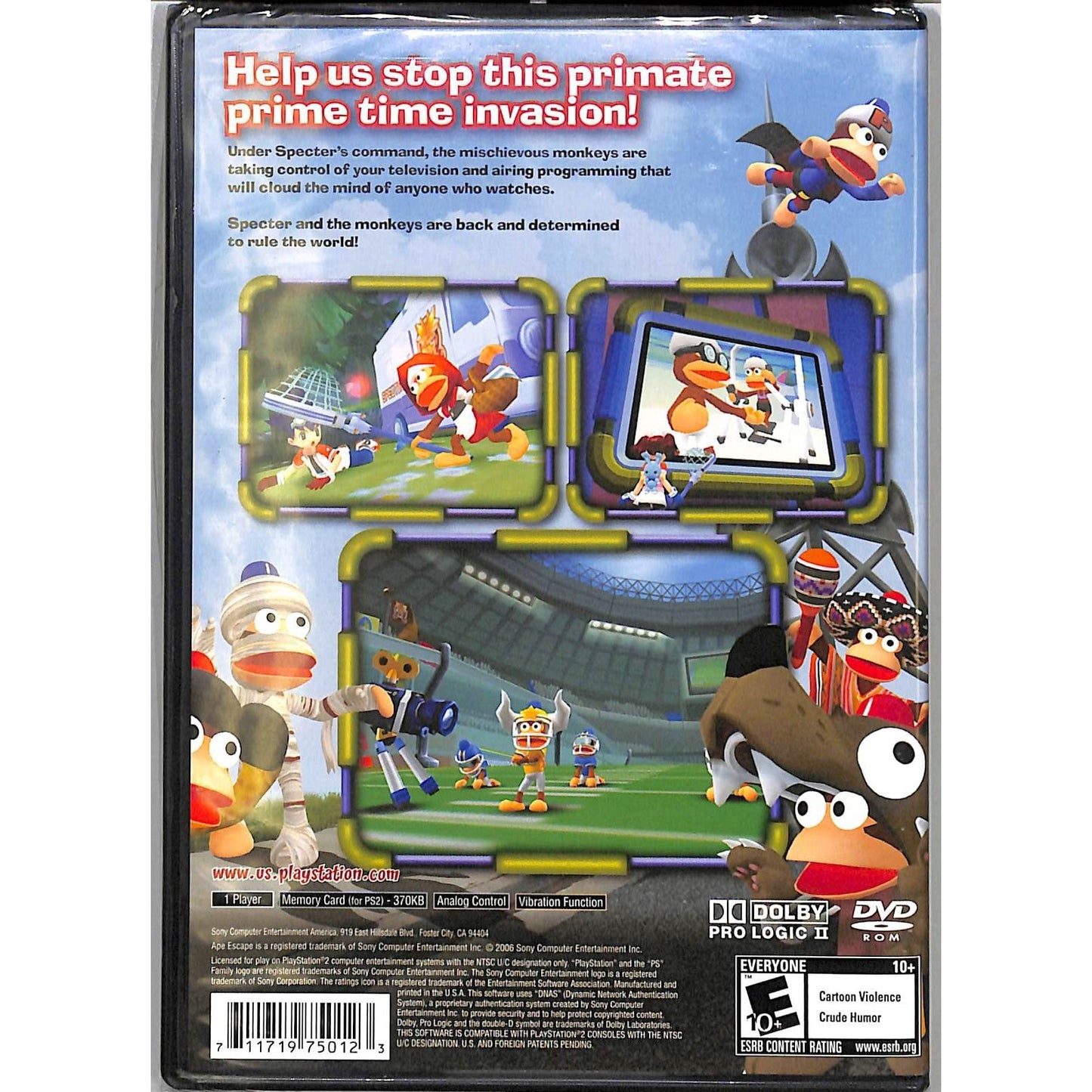 Ape Escape III (PlayStation 2) BRAND NEW SEALED