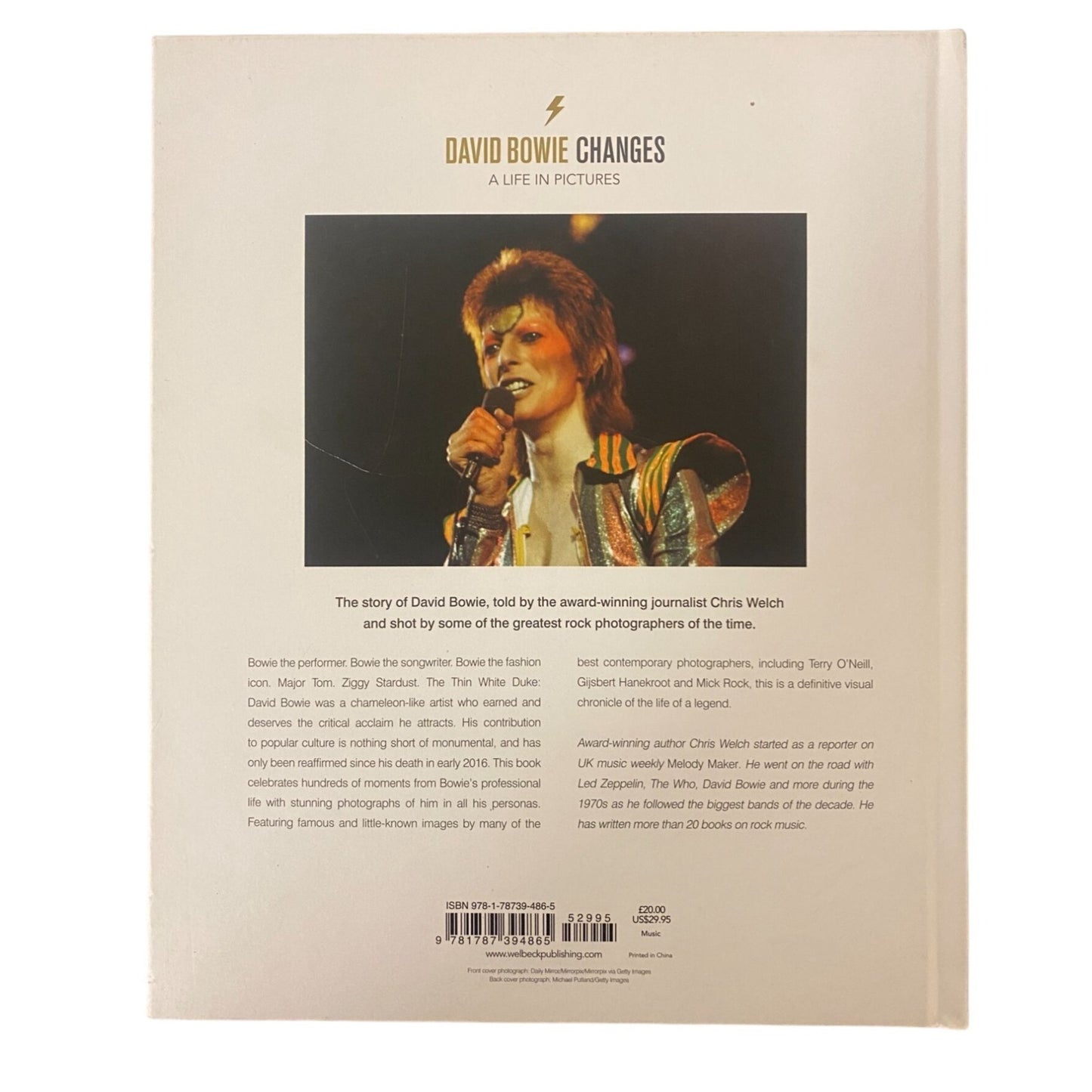 David Bowie: Changes: A Life in Pictures 1947-2016 by Welch
