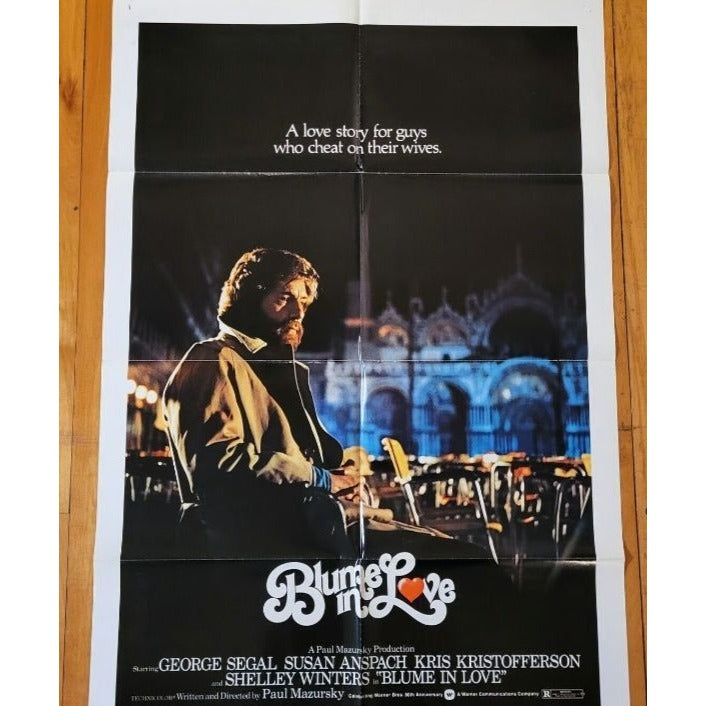 Blume in Love (1973) Original Movie Poster 27x41 Folded George Segal