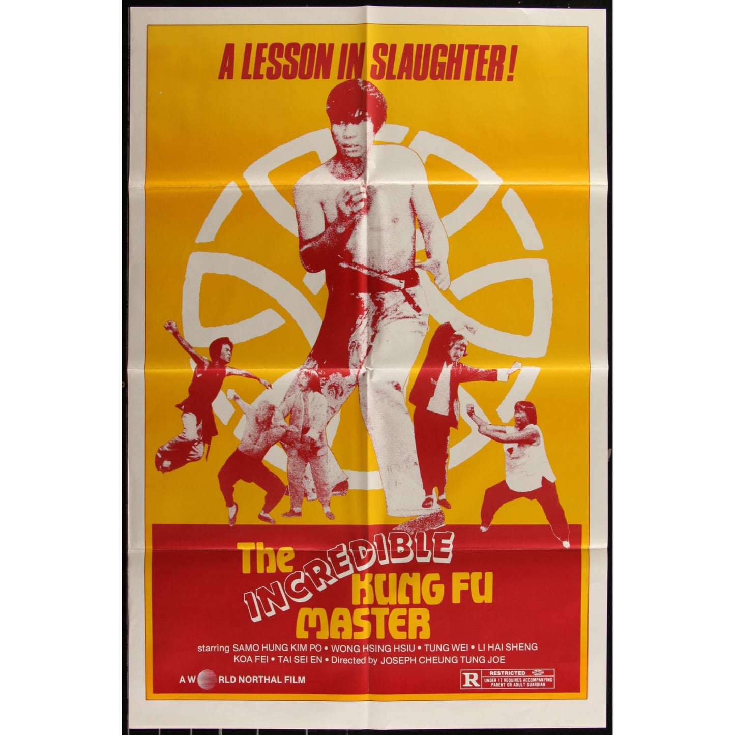 Lot of 15 Kung Fu One-Sheet Posters 1970s Orig. 27x41 Folded Martial Arts EM2A11