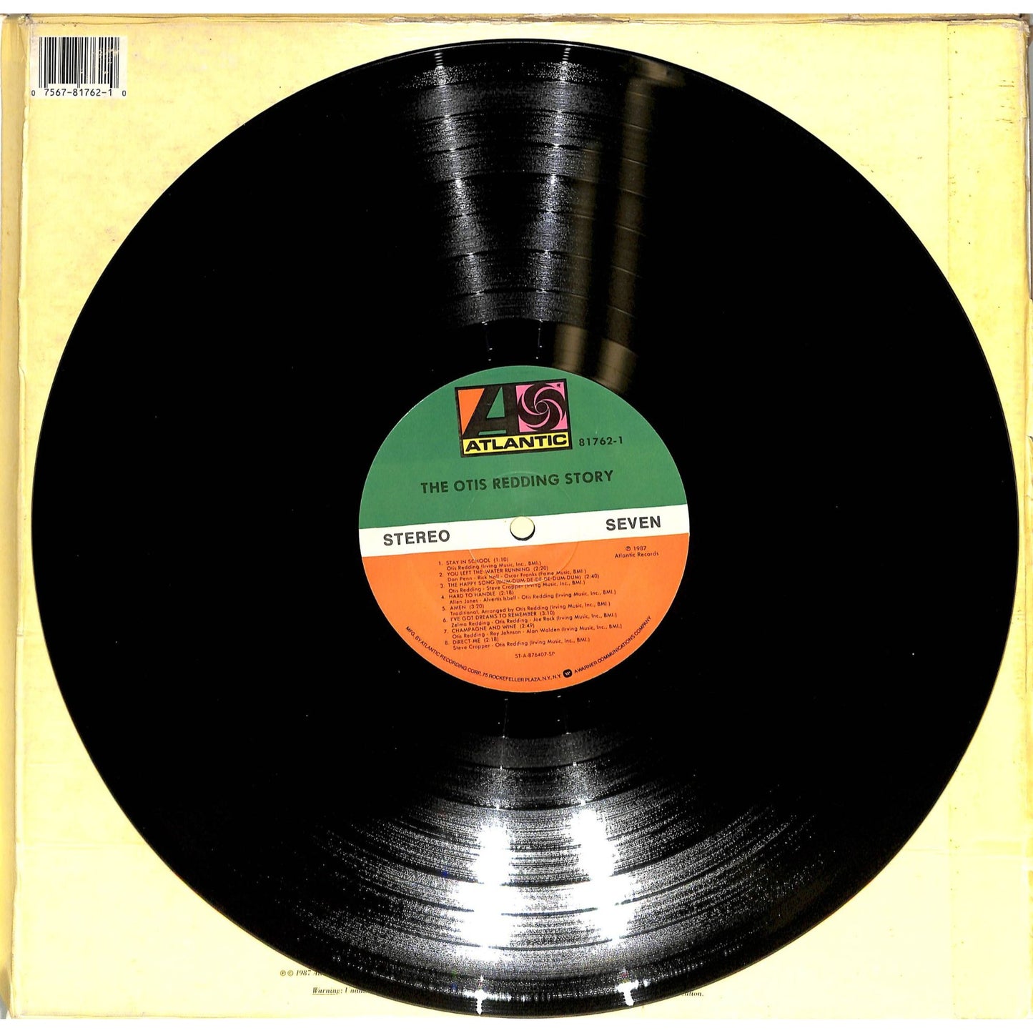 The Otis Redding Story (1987) 4LP Box Set