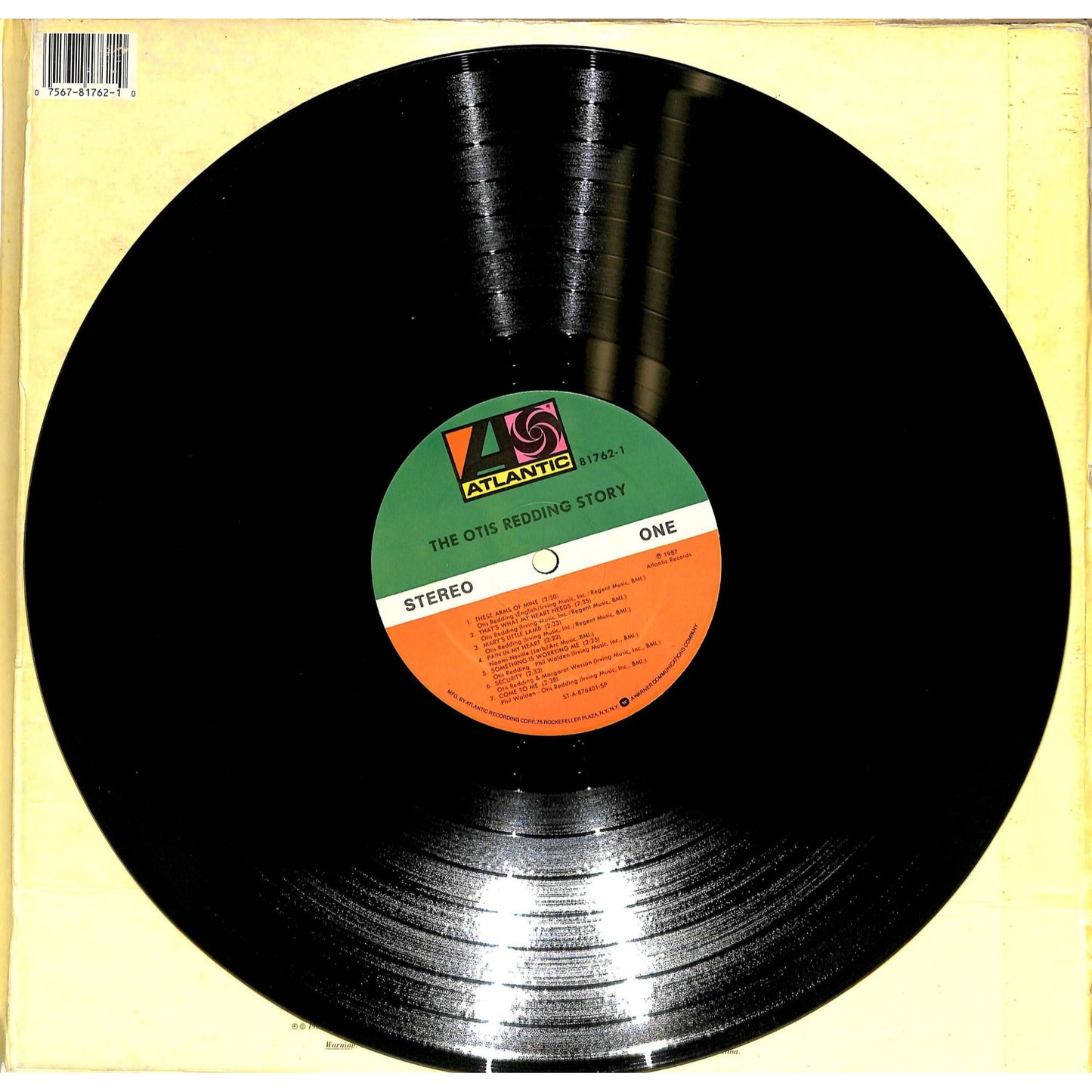The Otis Redding Story (1987) 4LP Box Set