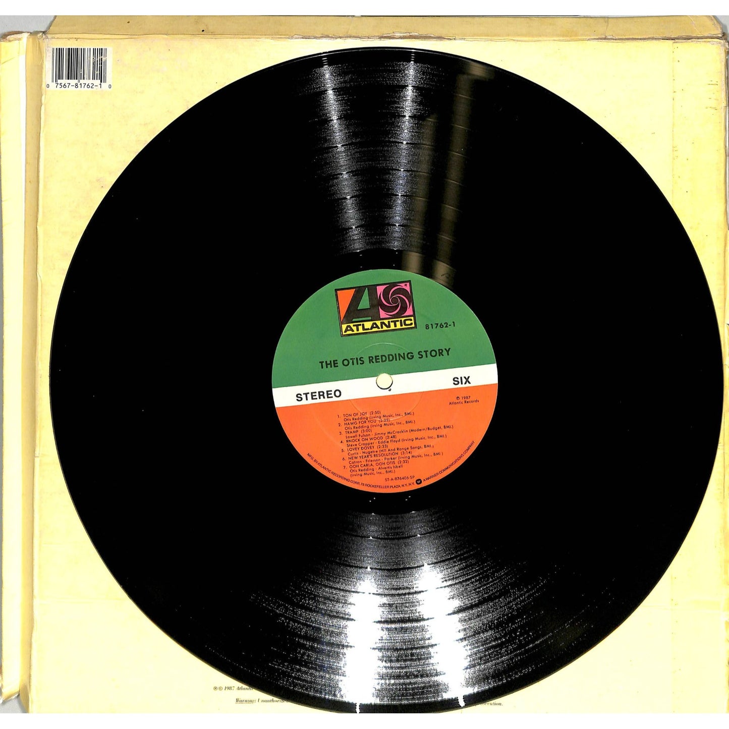 The Otis Redding Story (1987) 4LP Box Set