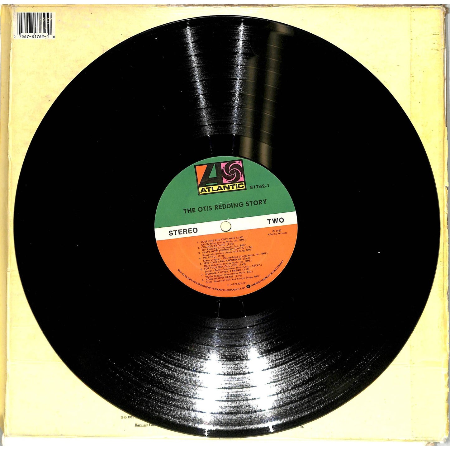 The Otis Redding Story (1987) 4LP Box Set