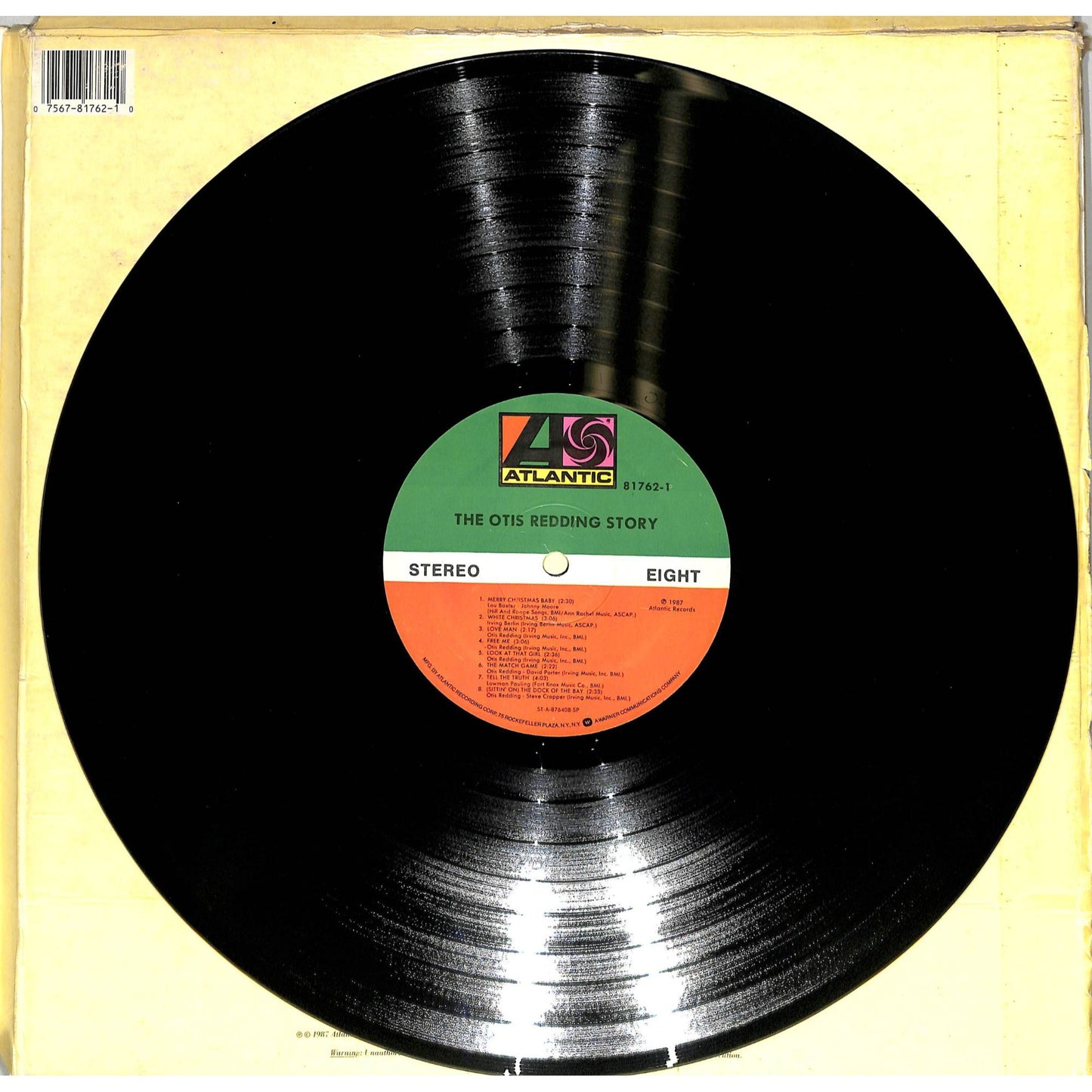 The Otis Redding Story (1987) 4LP Box Set