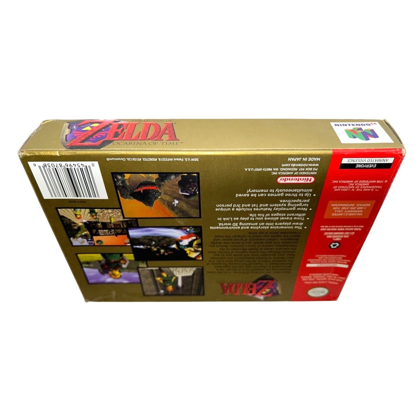 The Legend Of Zelda: Ocarina Of Time Collectors Edition 1998 Nintendo 64 CIB N64