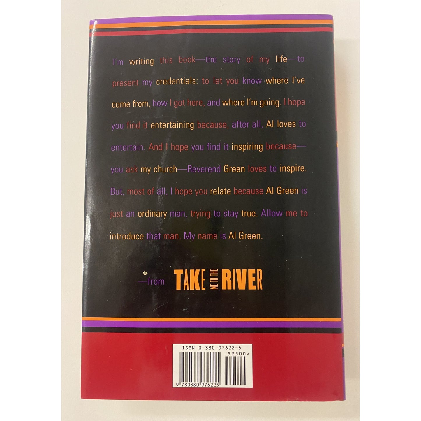 Take Me to the River: Al Green Hard Cover