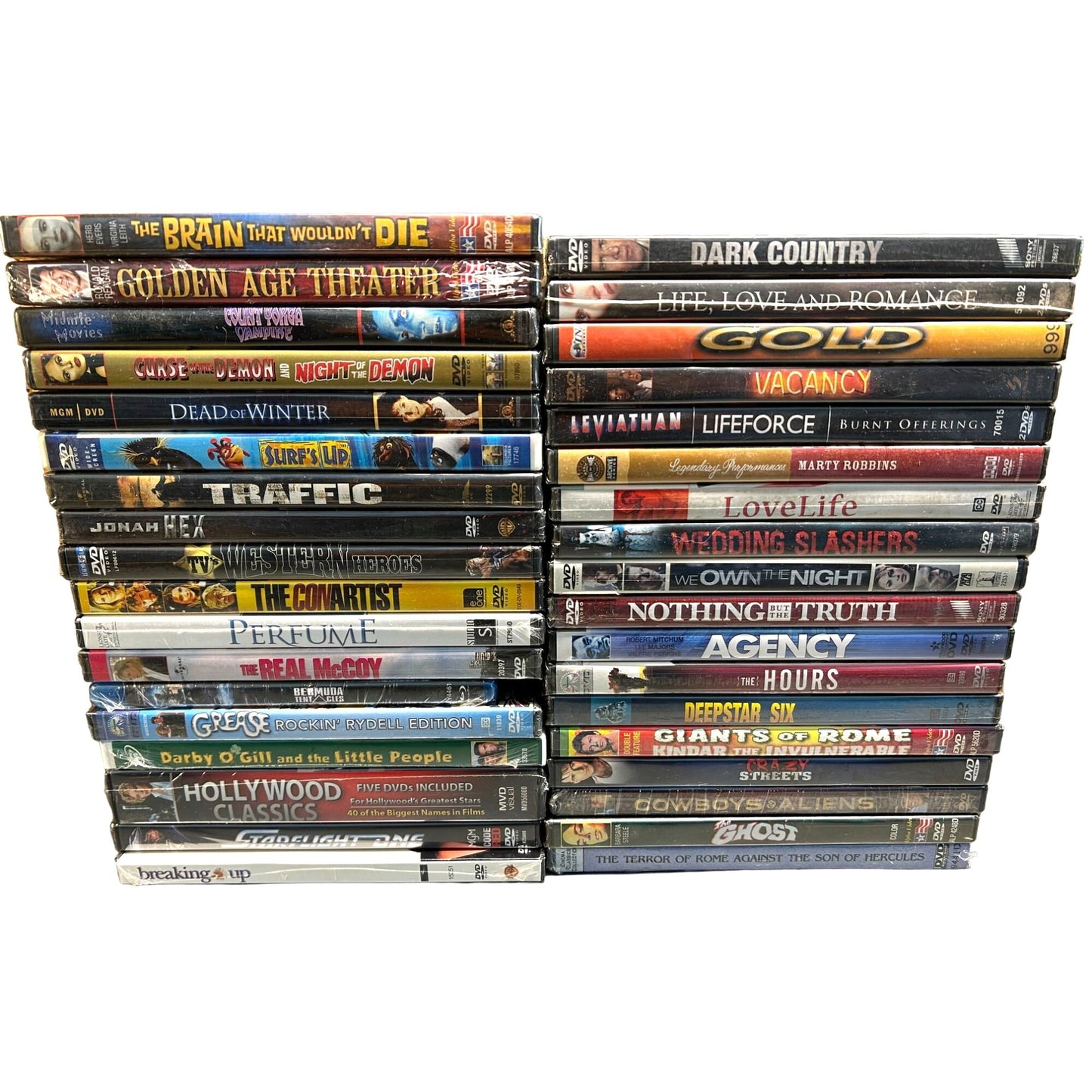 BULK LOT 75 BRAND NEW SEALED DVDS Multiple Genres SJ6