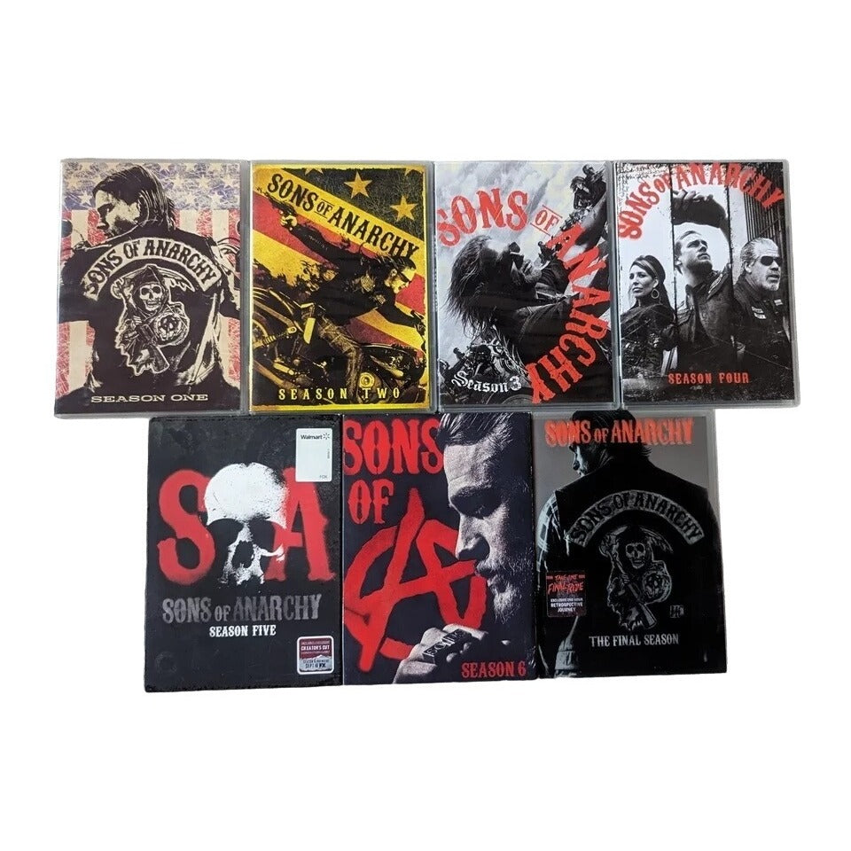 Sons of Anarchy Complete Series Season 1-7 DVD Bundle Set