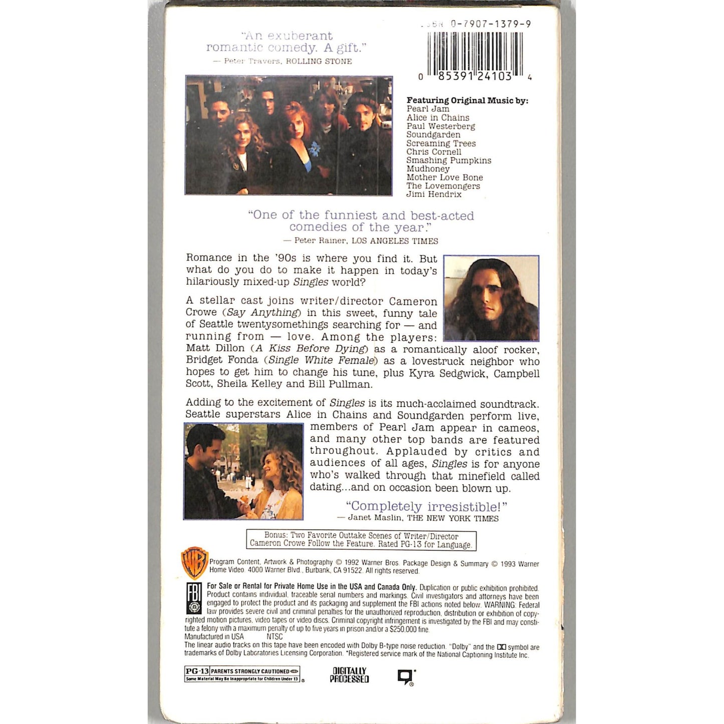 Singles (1992) BRAND NEW SEALED VHS TAPE