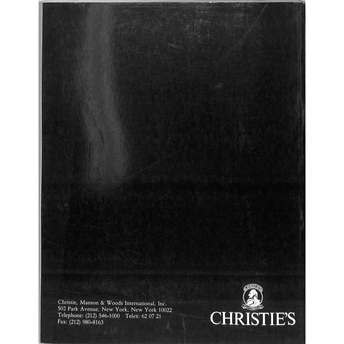 Christie's Important Jewels Auction Catalog December 6, 1989