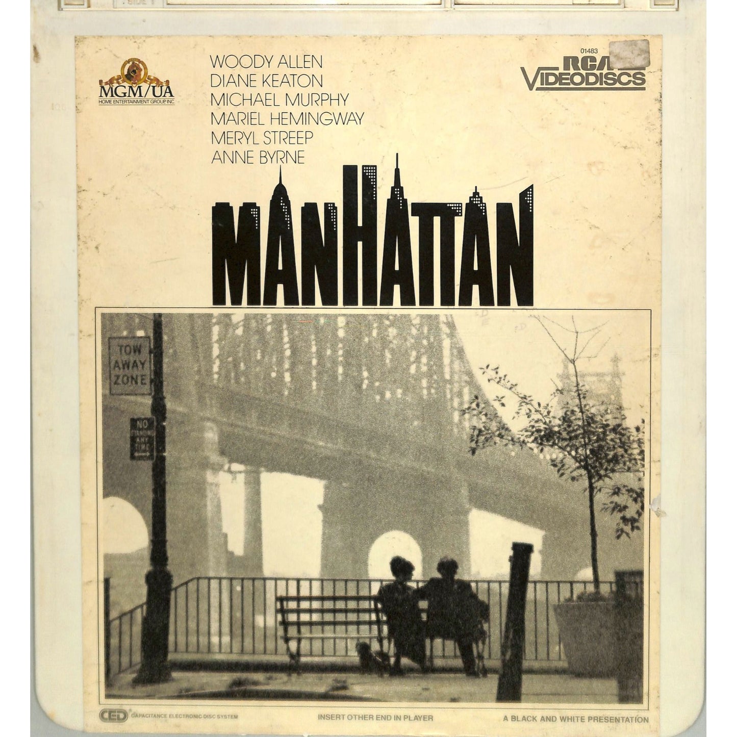 Manhattan (1979) Vintage CED Videodisc