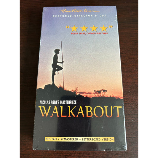 Walkabout (1971) VHS BRAND NEW SEALED Nicolas Roeg