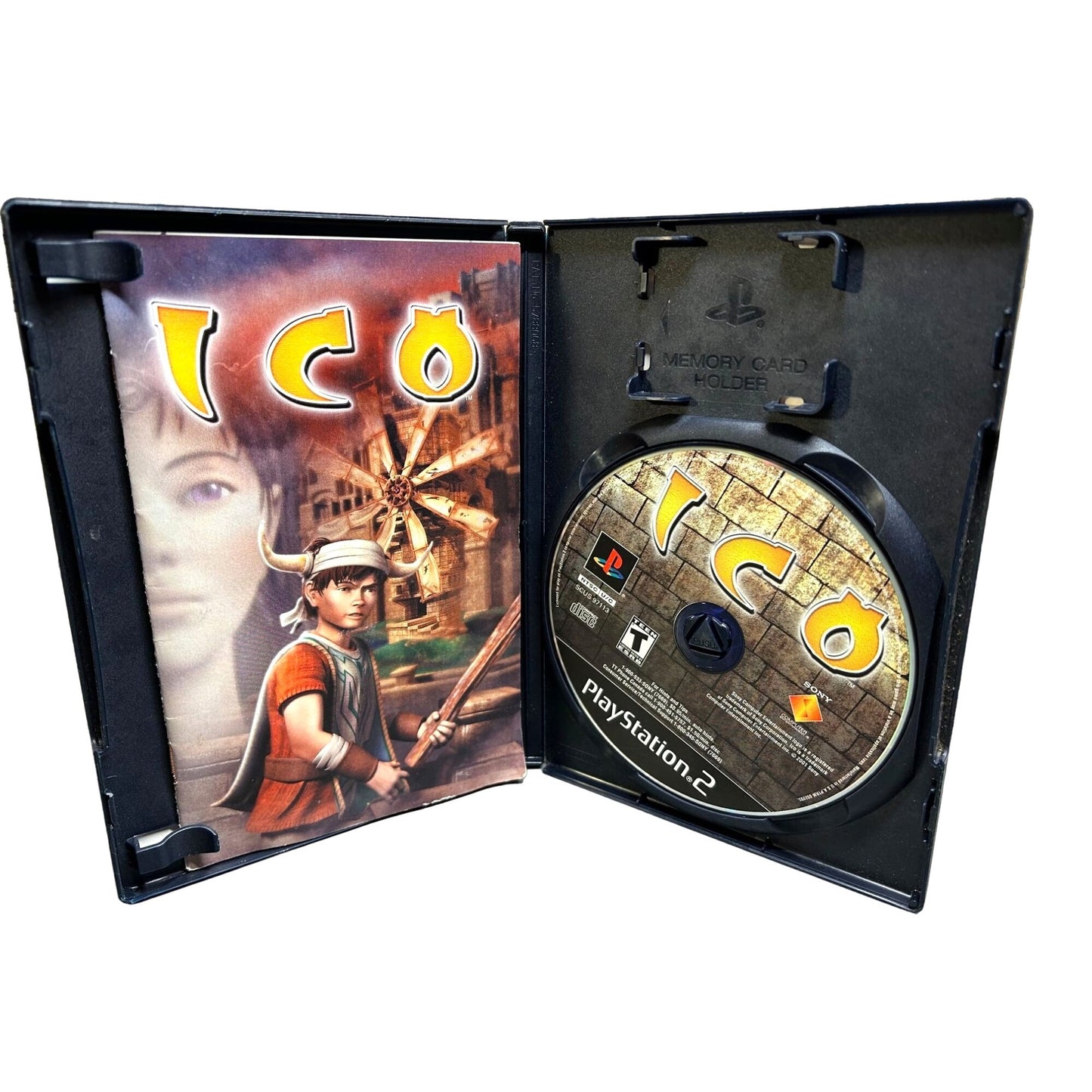 Ico (Sony PlayStation 2 PS2, 2001) Complete Includes Manual Black Label
