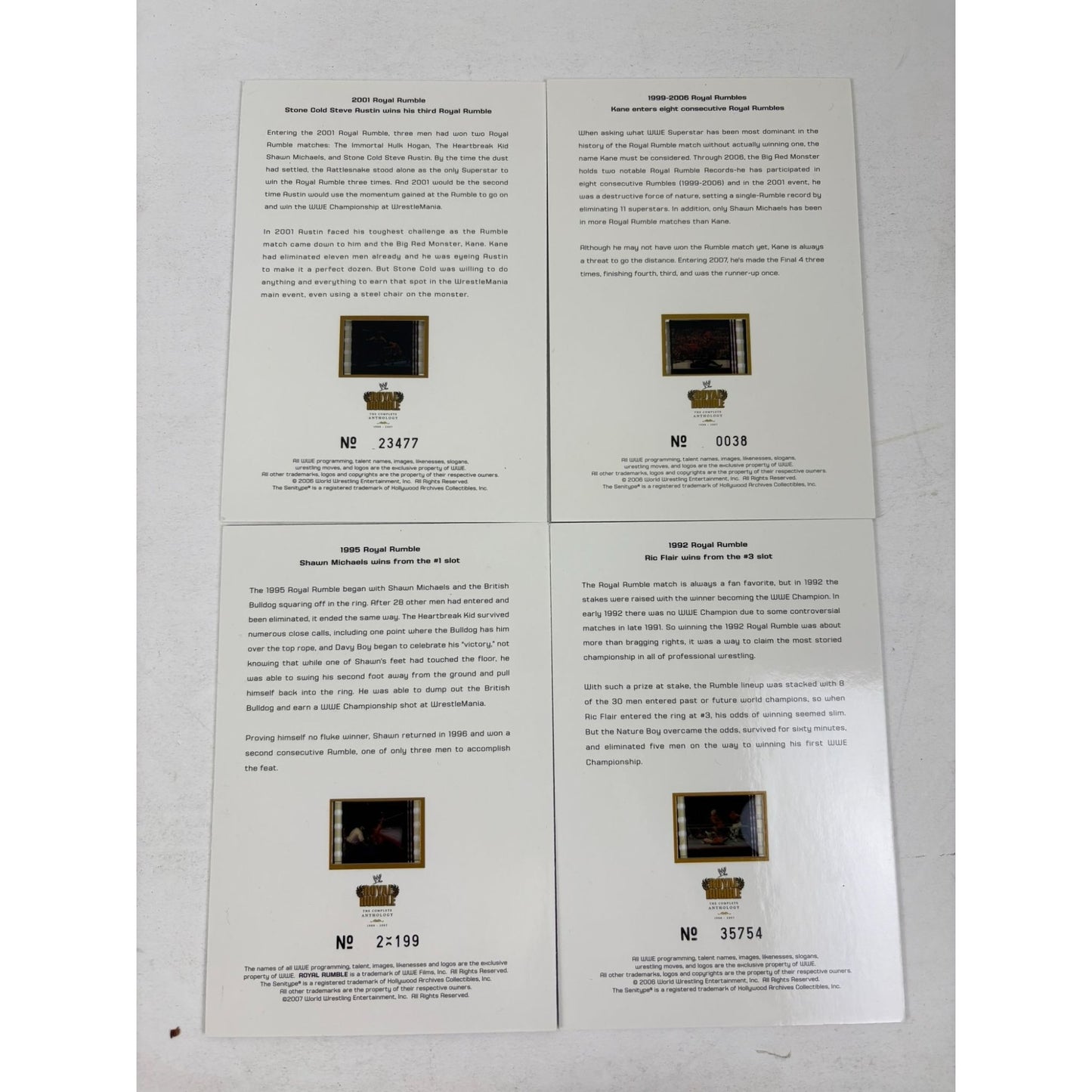 WWE Royal Rumble: The Complete Anthology 1988-2007 DVD Box Set