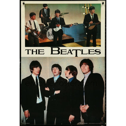 BEATLES vertical 24 1/2"x36" Japanese ROLLED commercial poster 1977 EJA11