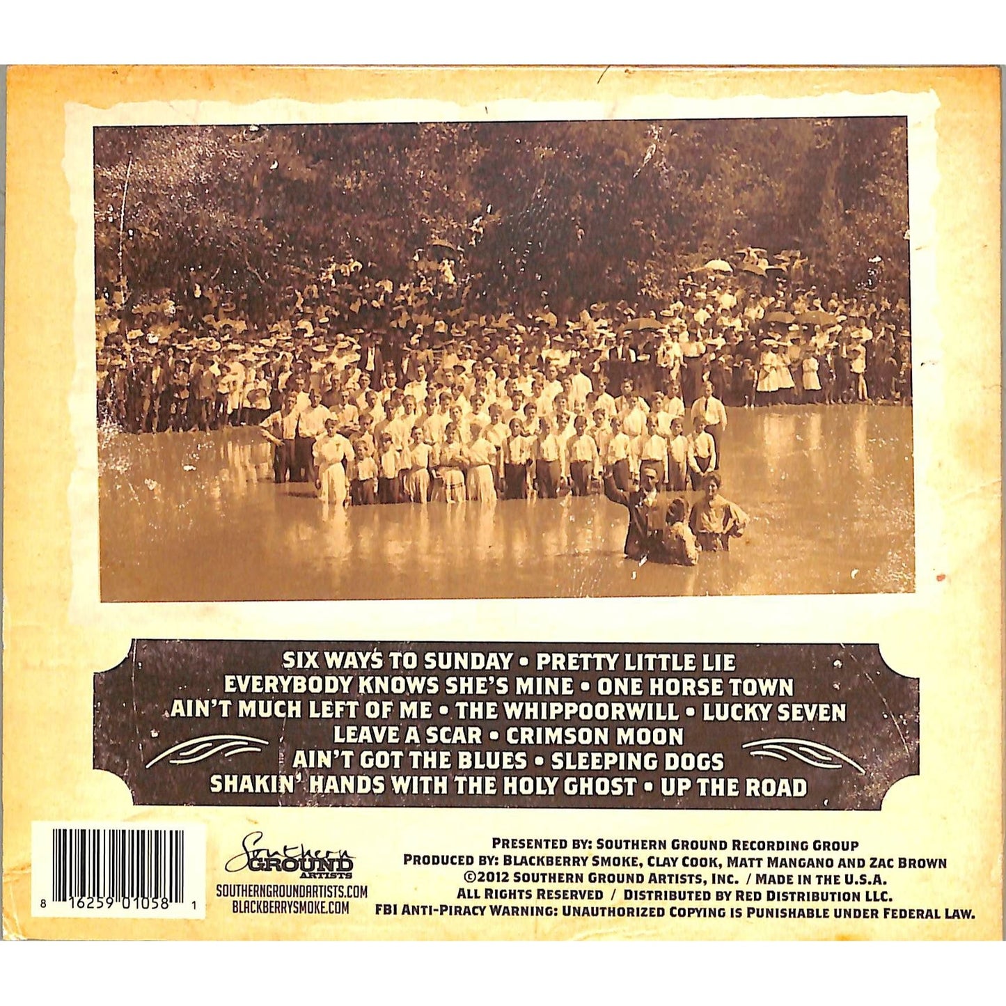Blackberry Smoke - The Whippoorwill (2012) CD