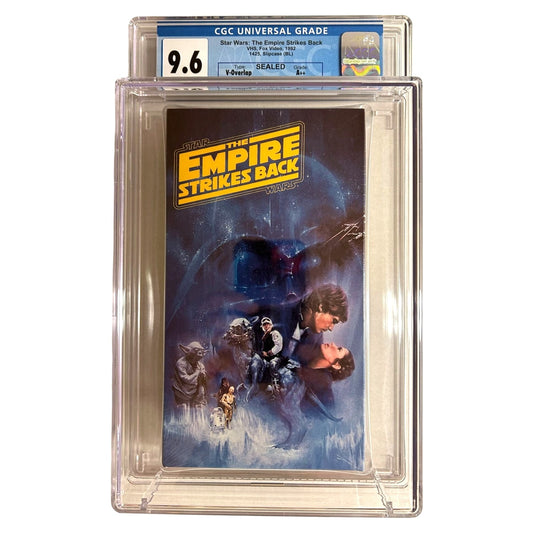 Star Wars: The Empire Strikes Back (VHS) CGC Graded 9.6 SEALED A++