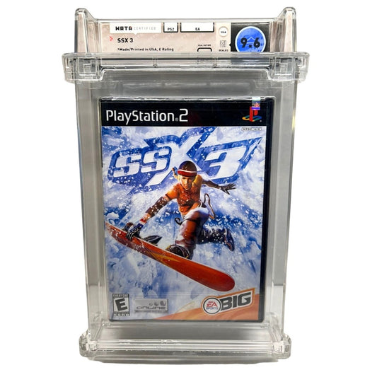 SSX 3 - Playstation 2 WATA Certified Graded 9.6 Sealed A+