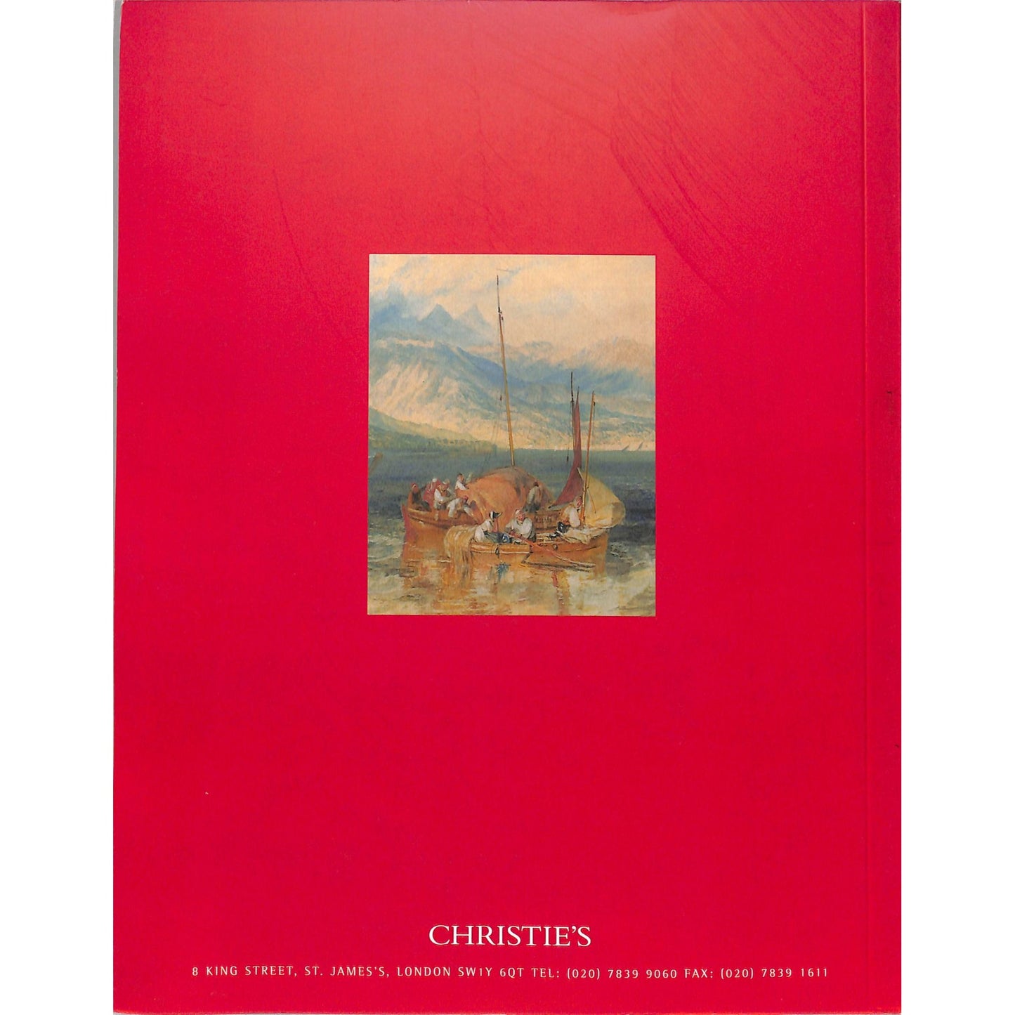 Christie's British and Irish Art Auction Catalog November 11, 1999