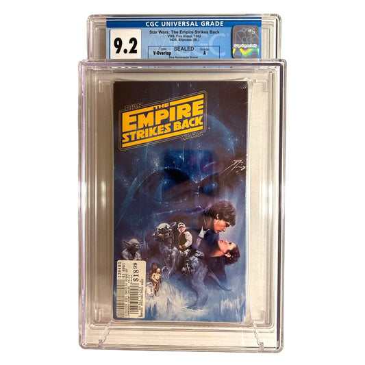 Star Wars: The Empire Strikes Back (VHS) CGC Graded 9.2 SEALED A