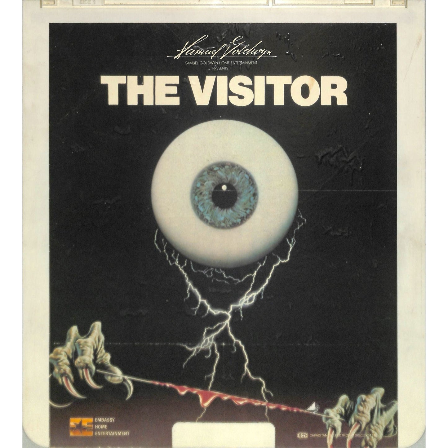 The Visitor (1979) Vintage CED Videodisc TESTED WORKING