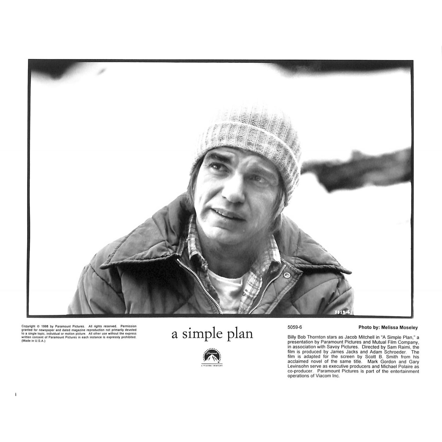 A Simple Plan (1998) Movie Still Full Set 8x10
